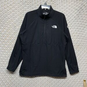 The North Face Summit Series Pullover Women XL‎ Black Futurefleece Half-Zip
